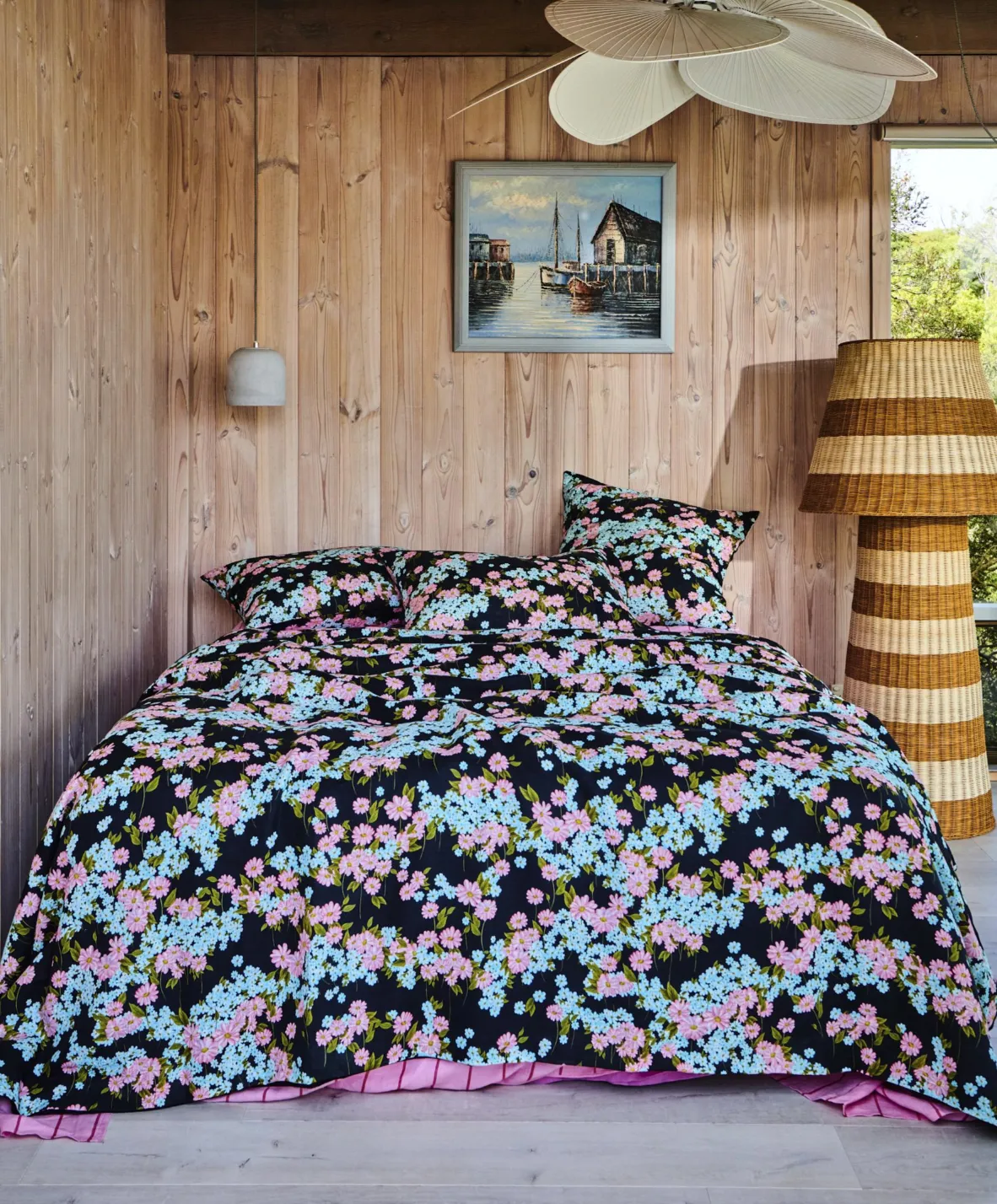 Kip & Co Periwinkle Linen Pillowcases