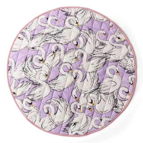 Kip & Co Swan Lake Organic Cotton Quilted Baby Play Mat