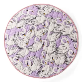 Kip & Co Swan Lake Organic Cotton Quilted Baby Play Mat