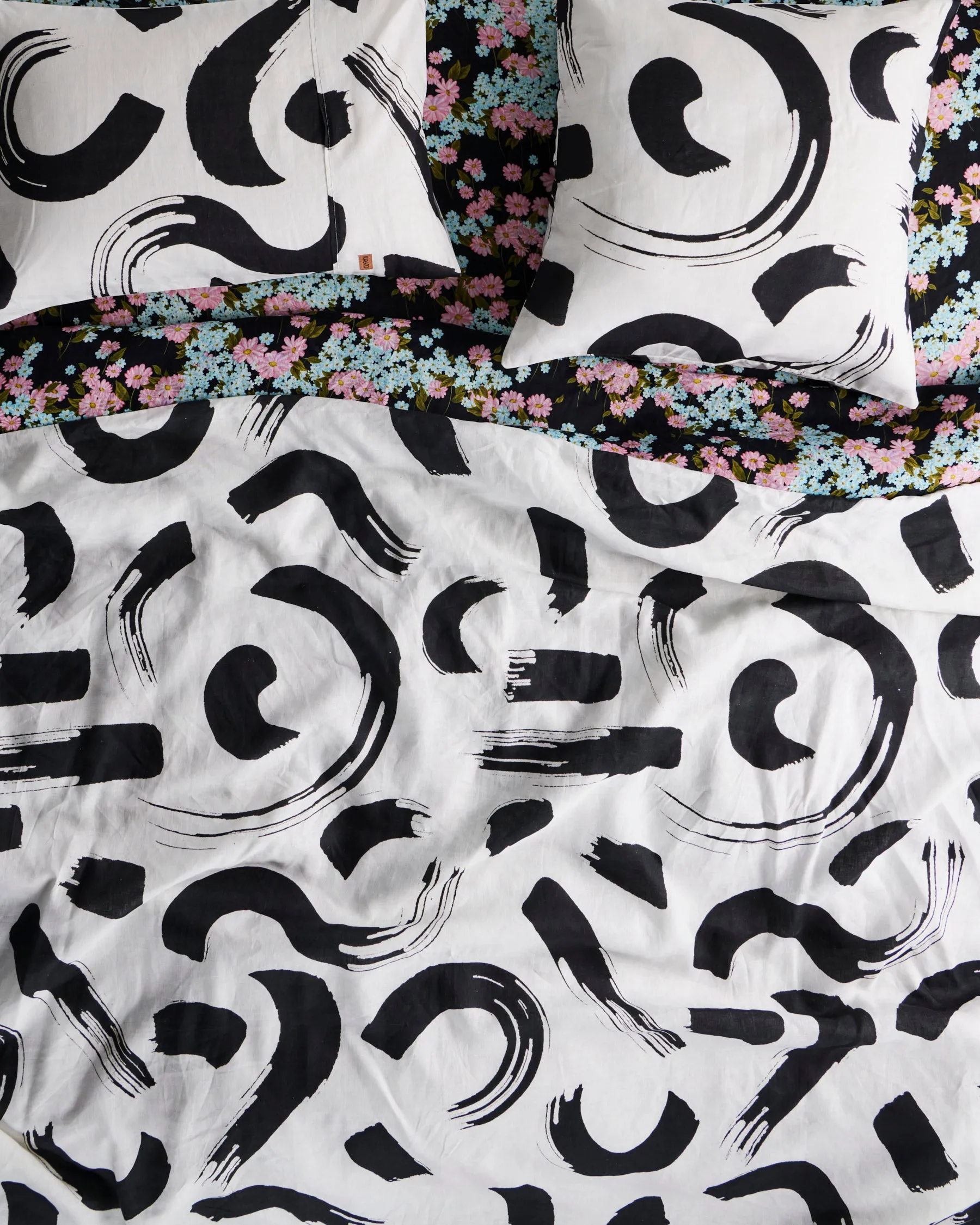 Kip & Co Swishy Swashy Linen Pillowcases