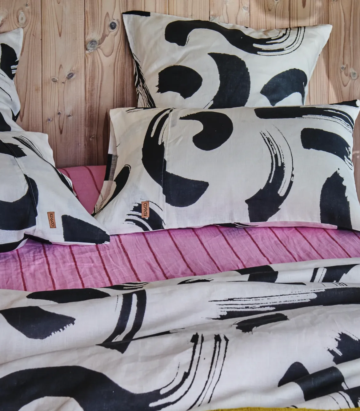 Kip & Co Swishy Swashy Linen Pillowcases