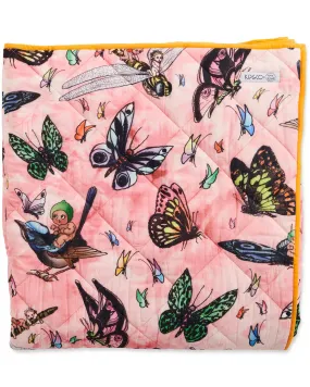 Kip & Co x May Gibbs Fly Baby Organic Cotton Quilted Kids Bedspread