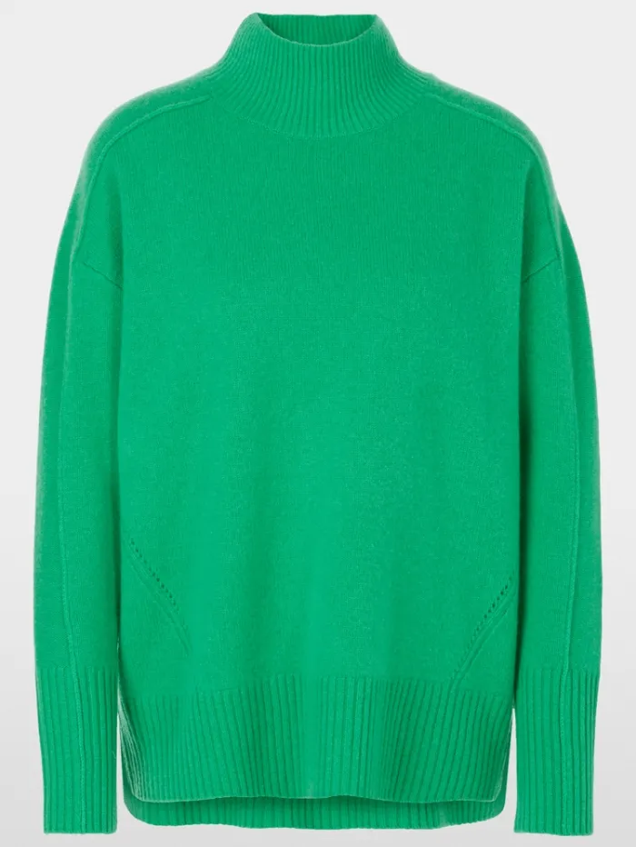 Marc Cain Sports Women's Rethink Together Turtleneck Jumper In Green XS 41.51 M63 Col 552