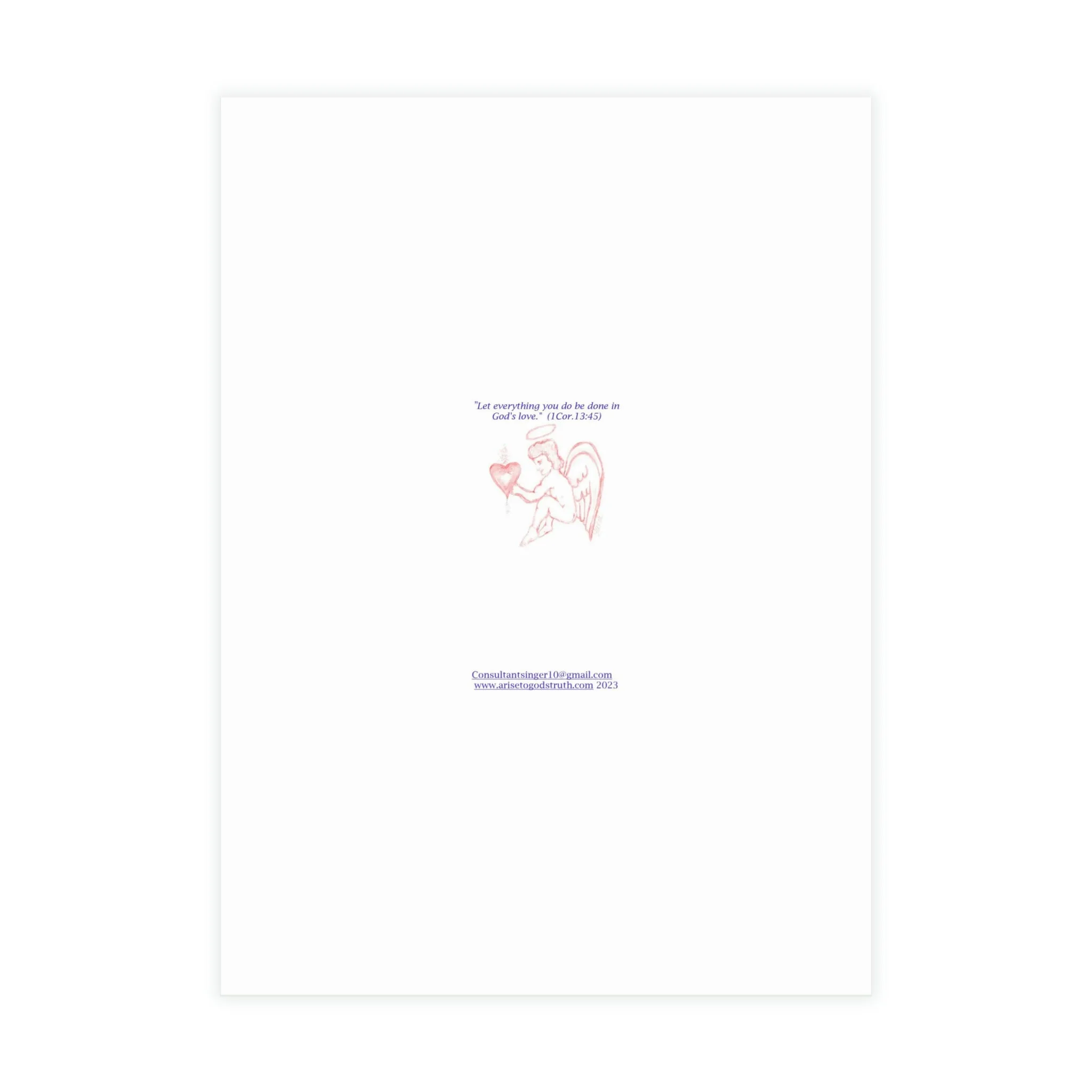 MARY GREETING CARD