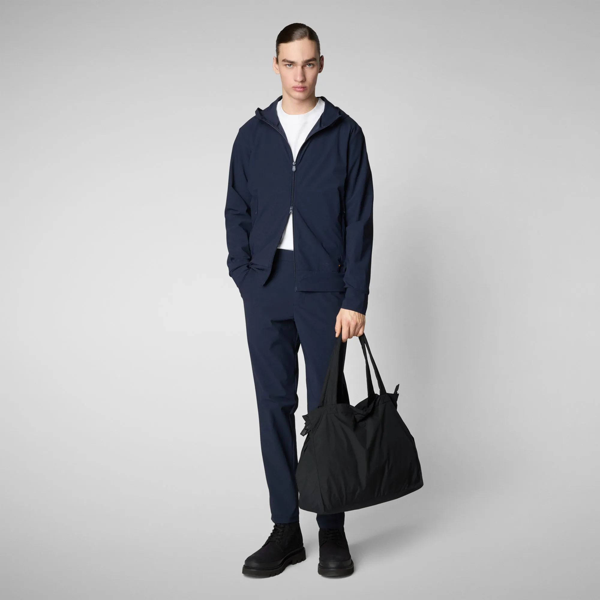 Men's chino slim fit steve in navy blue
