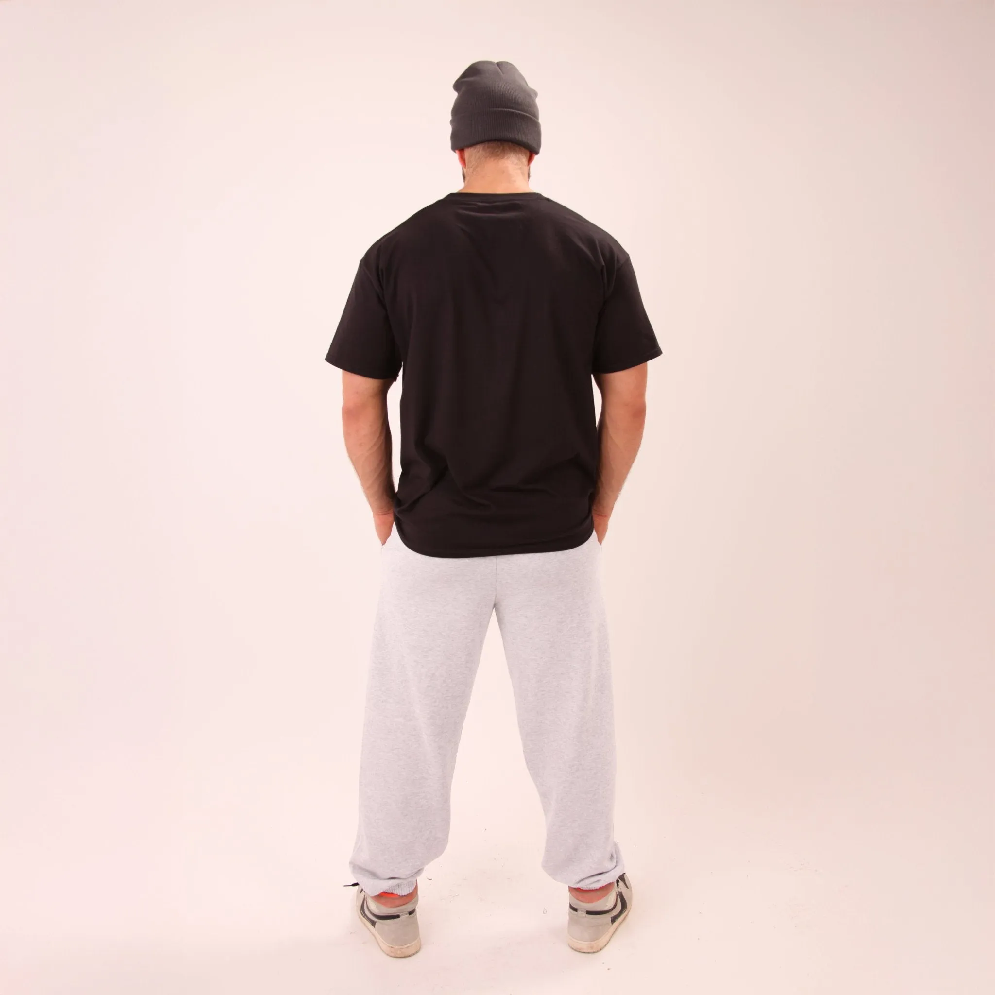 Mens Relaxed Fit Sweat Pants - Mens Grey Joggers - U1 Sweat Pants