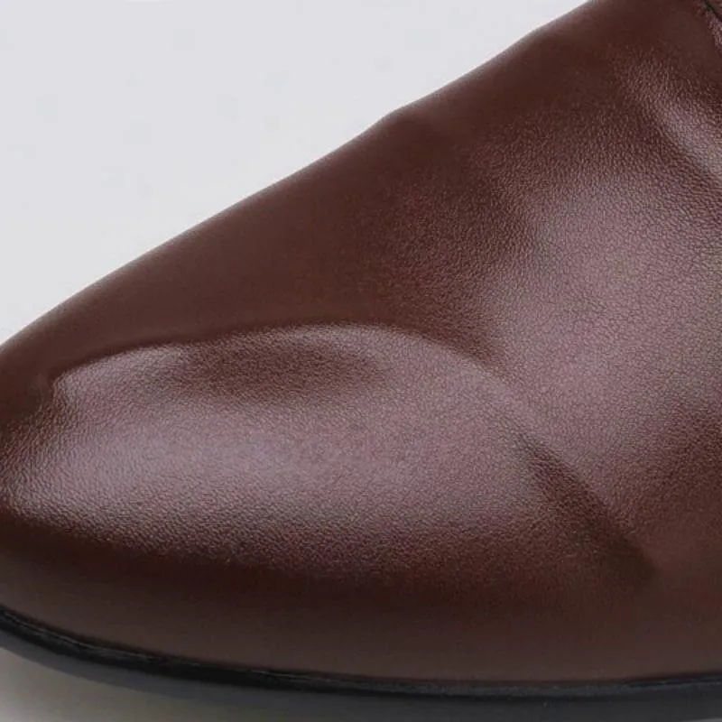 Men's Summer Casual Leather Shoes | Plus Size