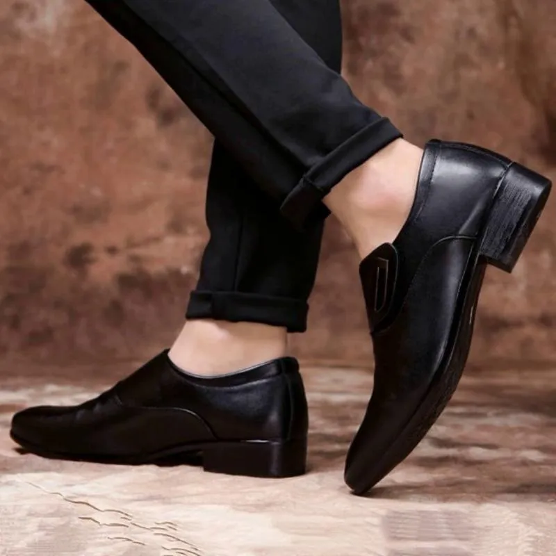 Men's Summer Casual Leather Shoes | Plus Size