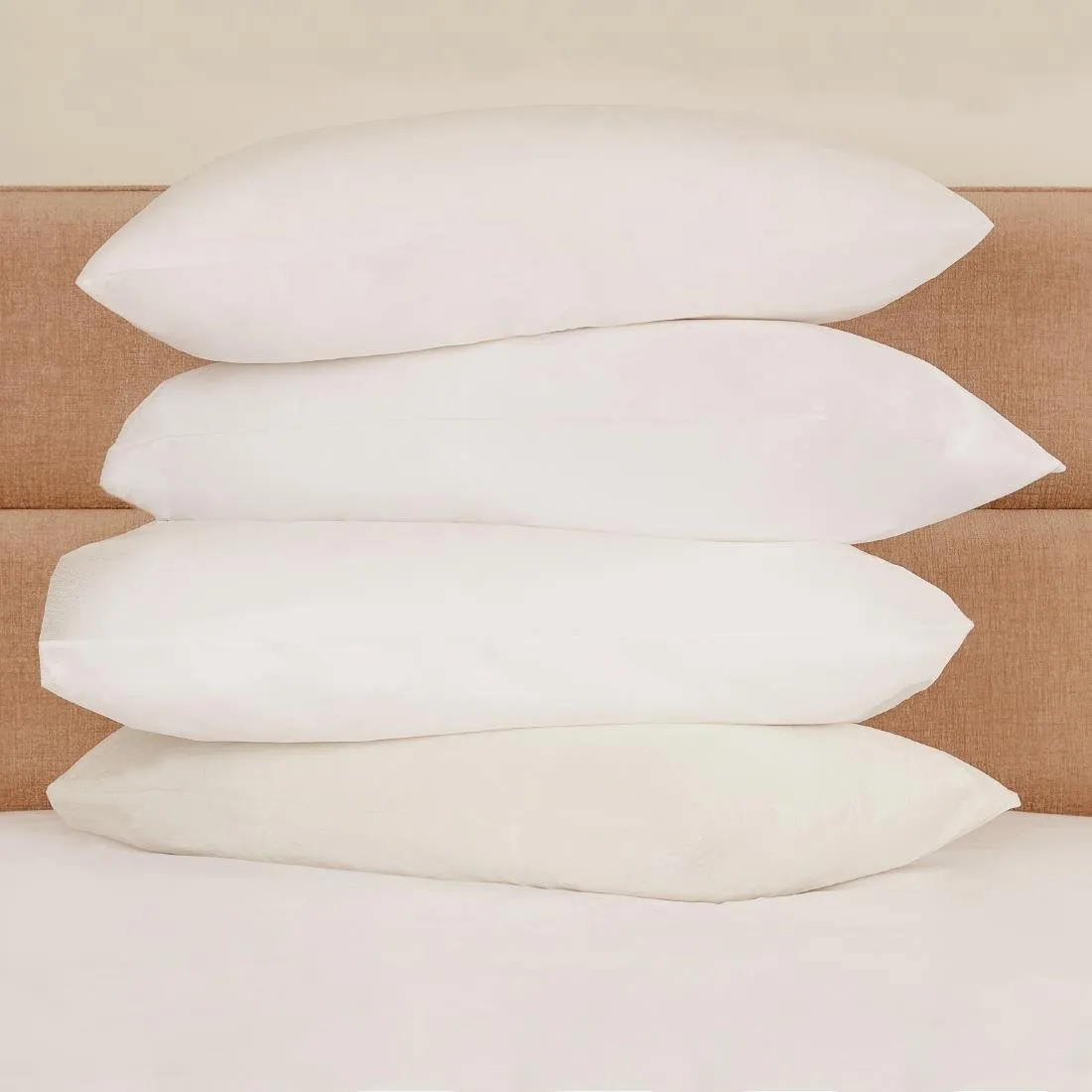 Mitre Essentials Polypropylene Pillow Protector White - HD046