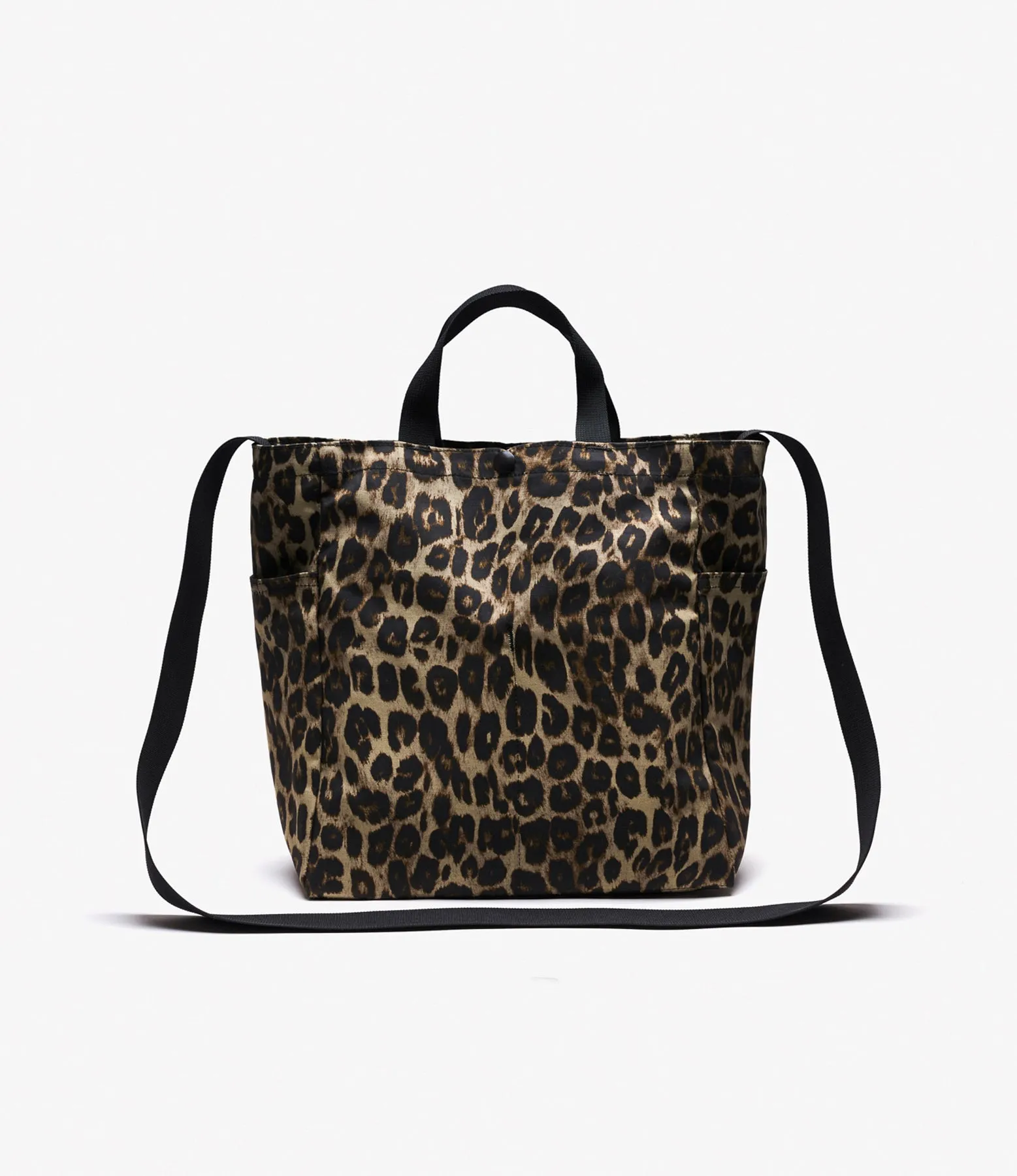 Multi-Pocket Bag – Leopard Print Nyco