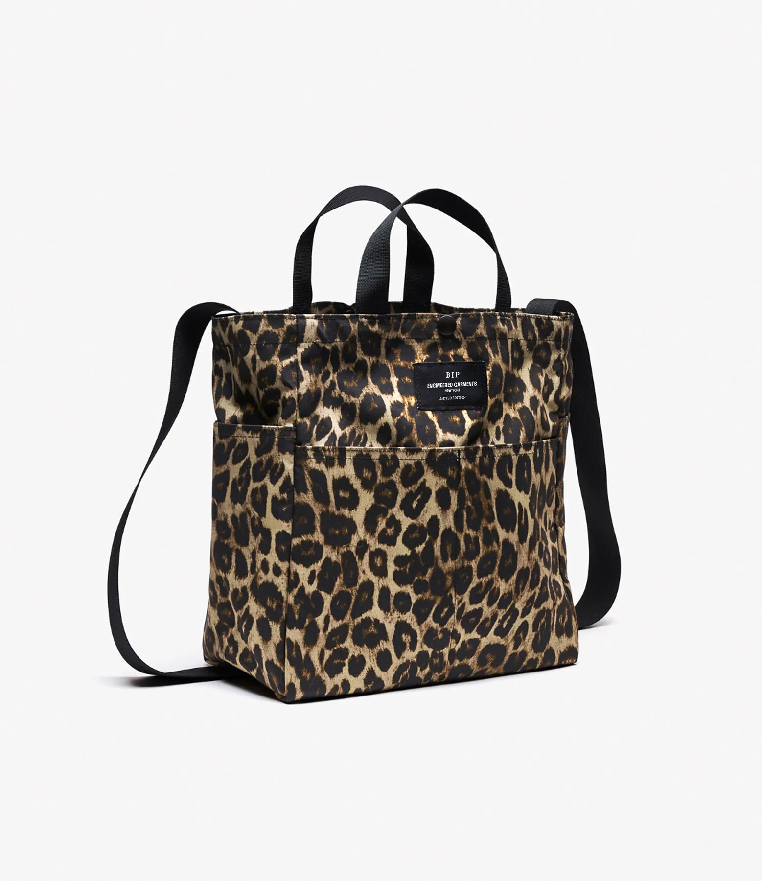 Multi-Pocket Bag – Leopard Print Nyco