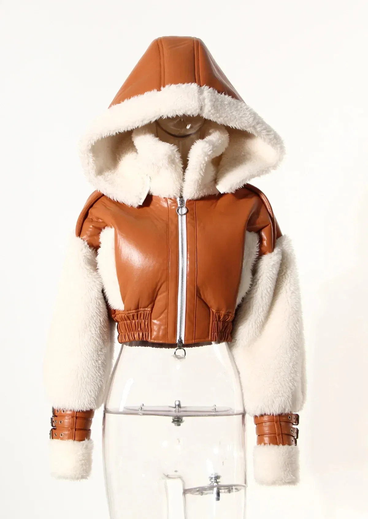 Nights Out Hooded Cropped Jacket