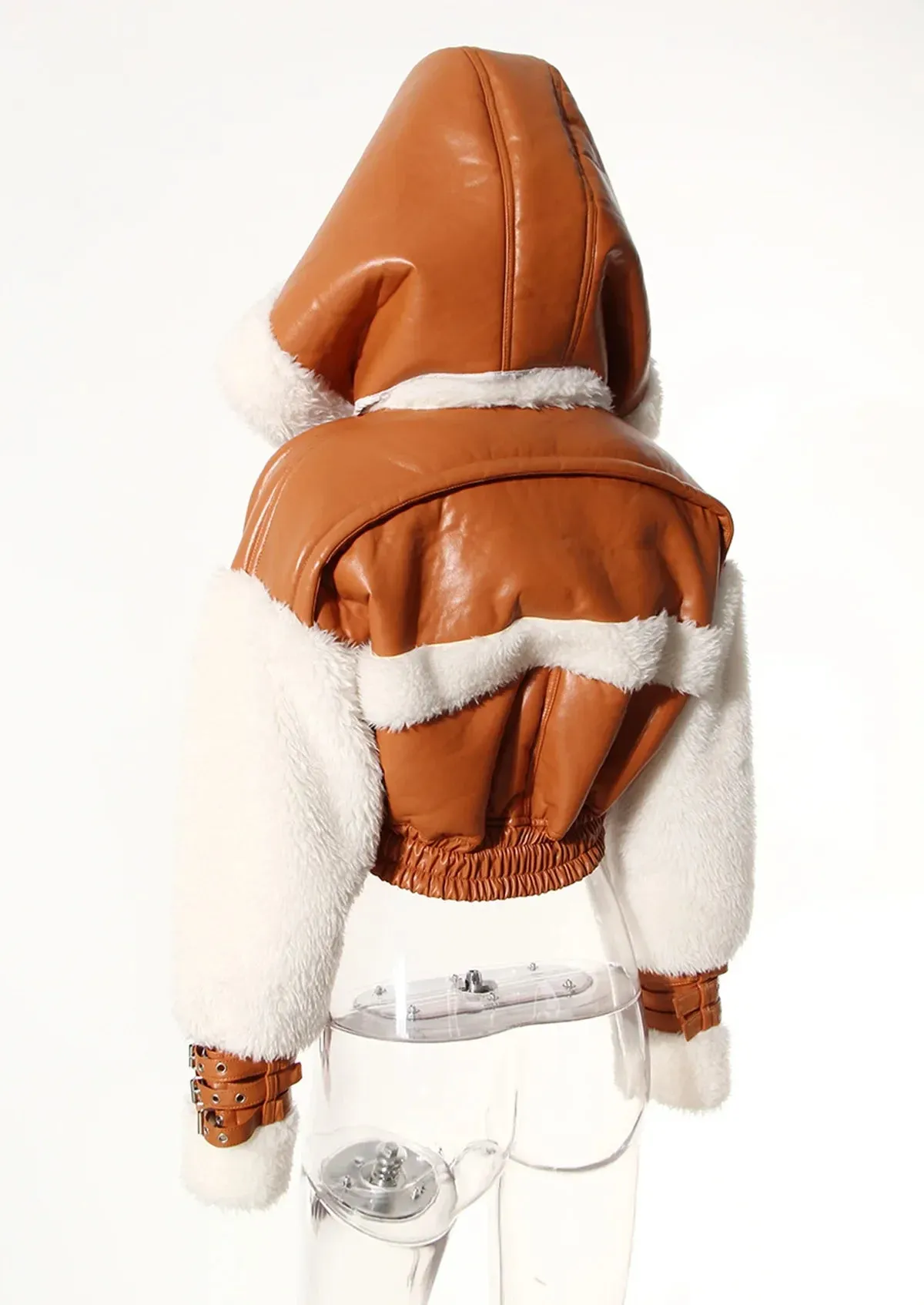 Nights Out Hooded Cropped Jacket