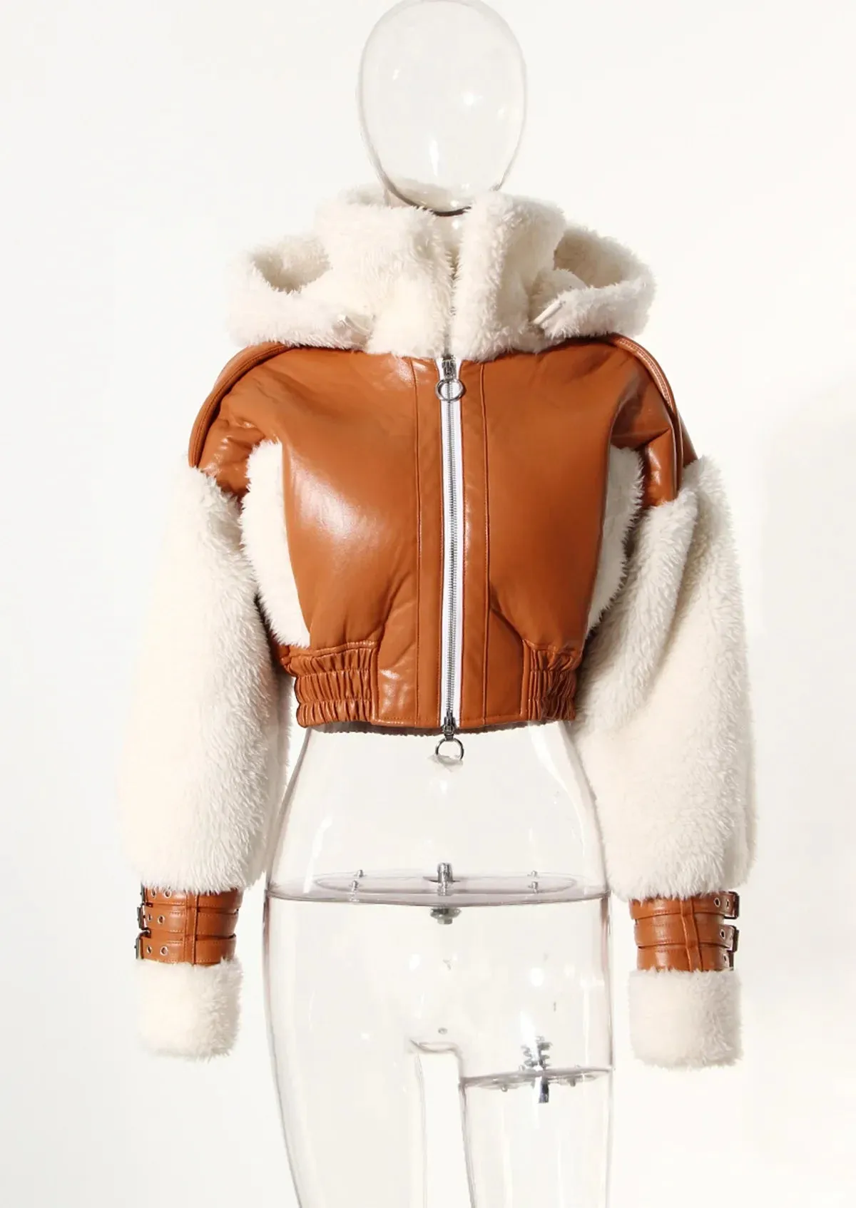 Nights Out Hooded Cropped Jacket
