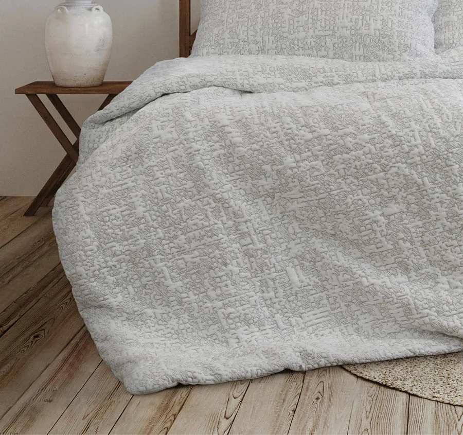 Norfolk Comforter Set White