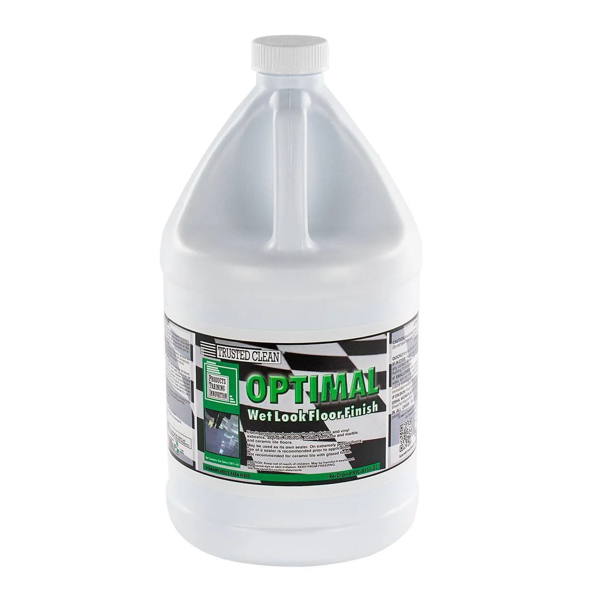 'Optimal' Wet Look Glossy Floor Finish - 22% Solids | 2 Gallons
