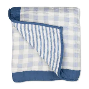Organic Cotton Hand-Quilted Blanket