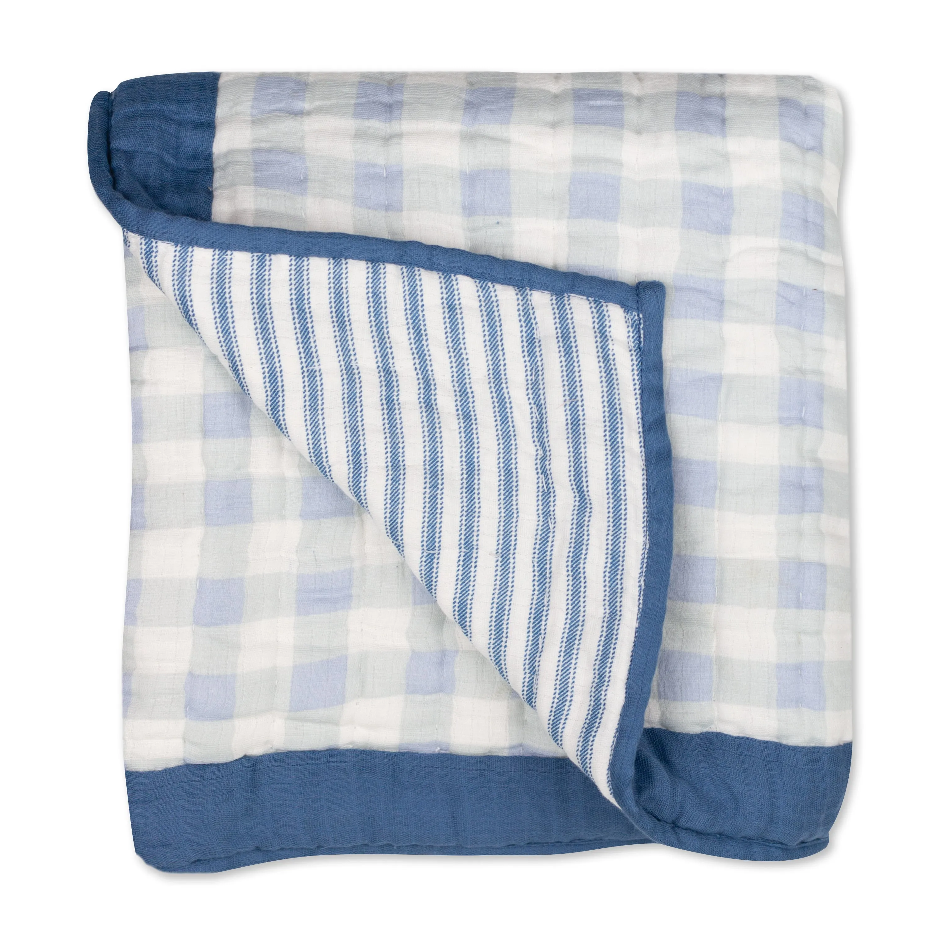 Organic Cotton Hand-Quilted Blanket