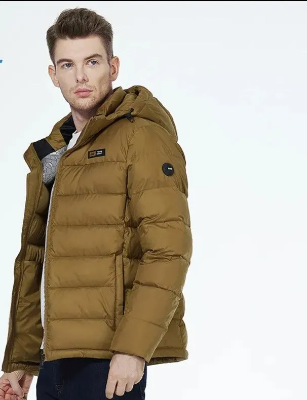 Padded Parka Men's Luxury Jacket