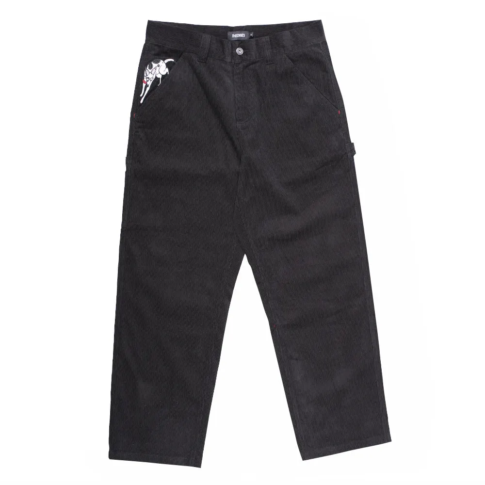 Piano Trap Corduroy Pant - Black