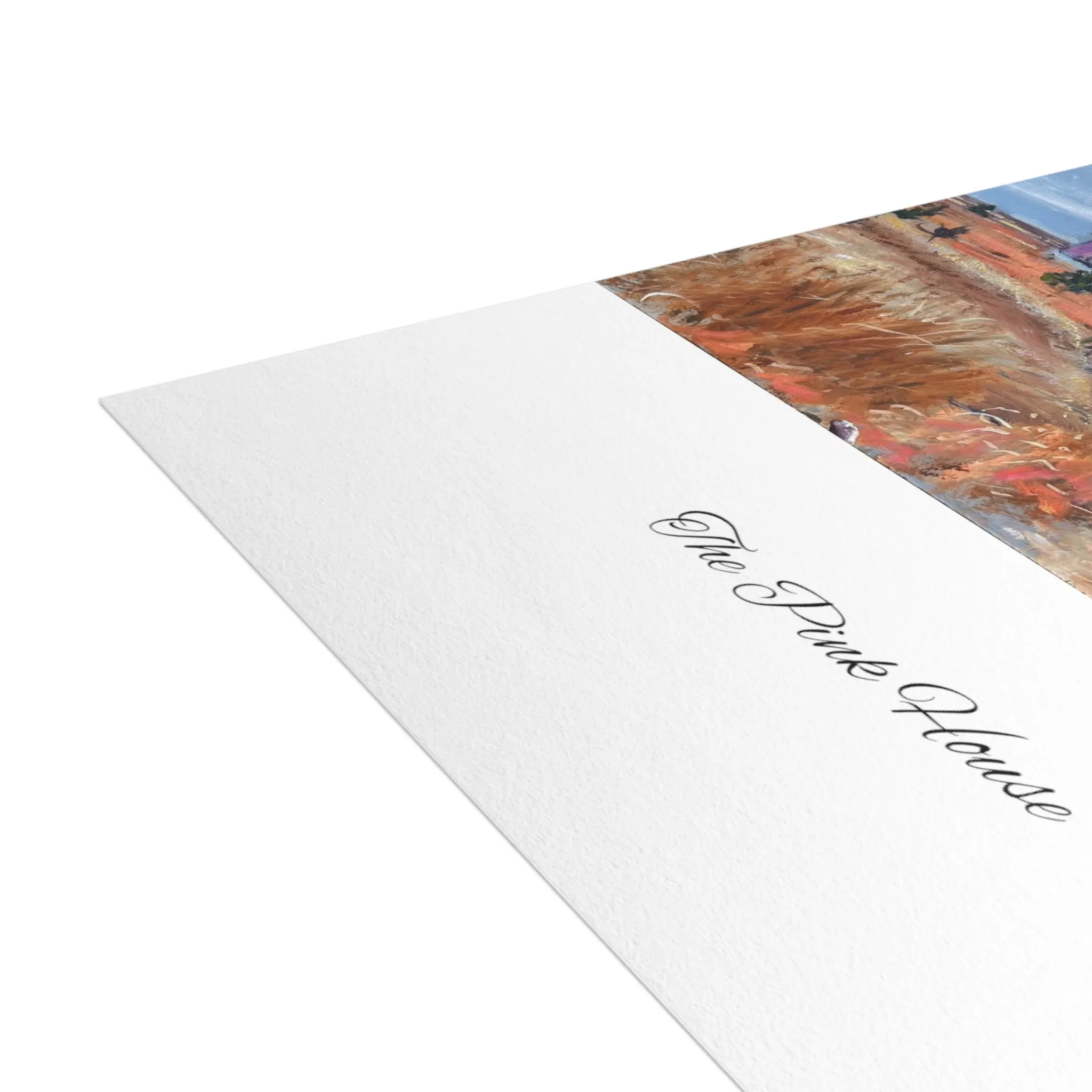 Pink House II Greeting Card Bundles (envelopes included)