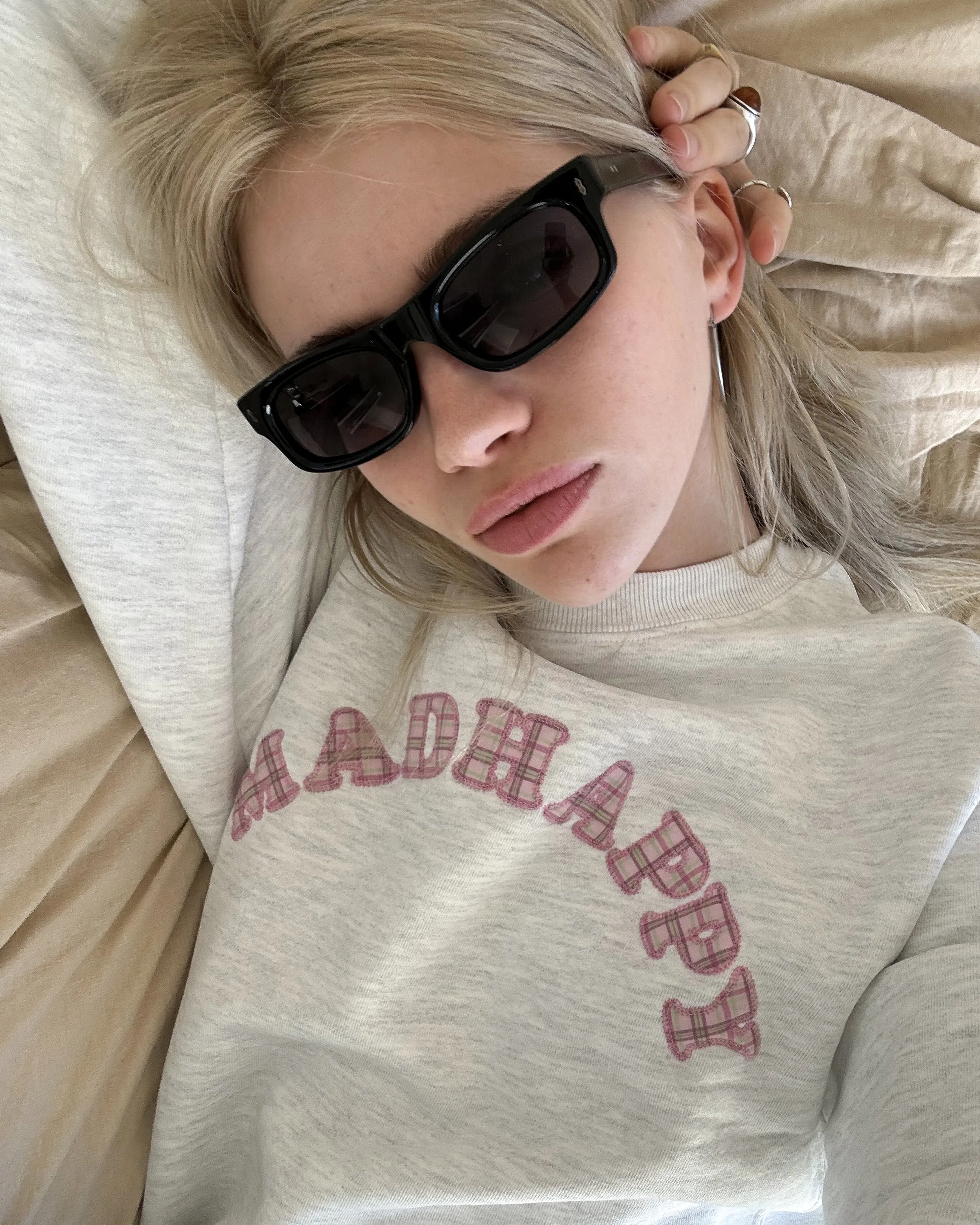 Plaid Cooper Fleece Crewneck