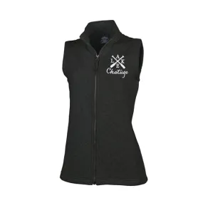 Quilted Vest With Any Lake Name - Ladies