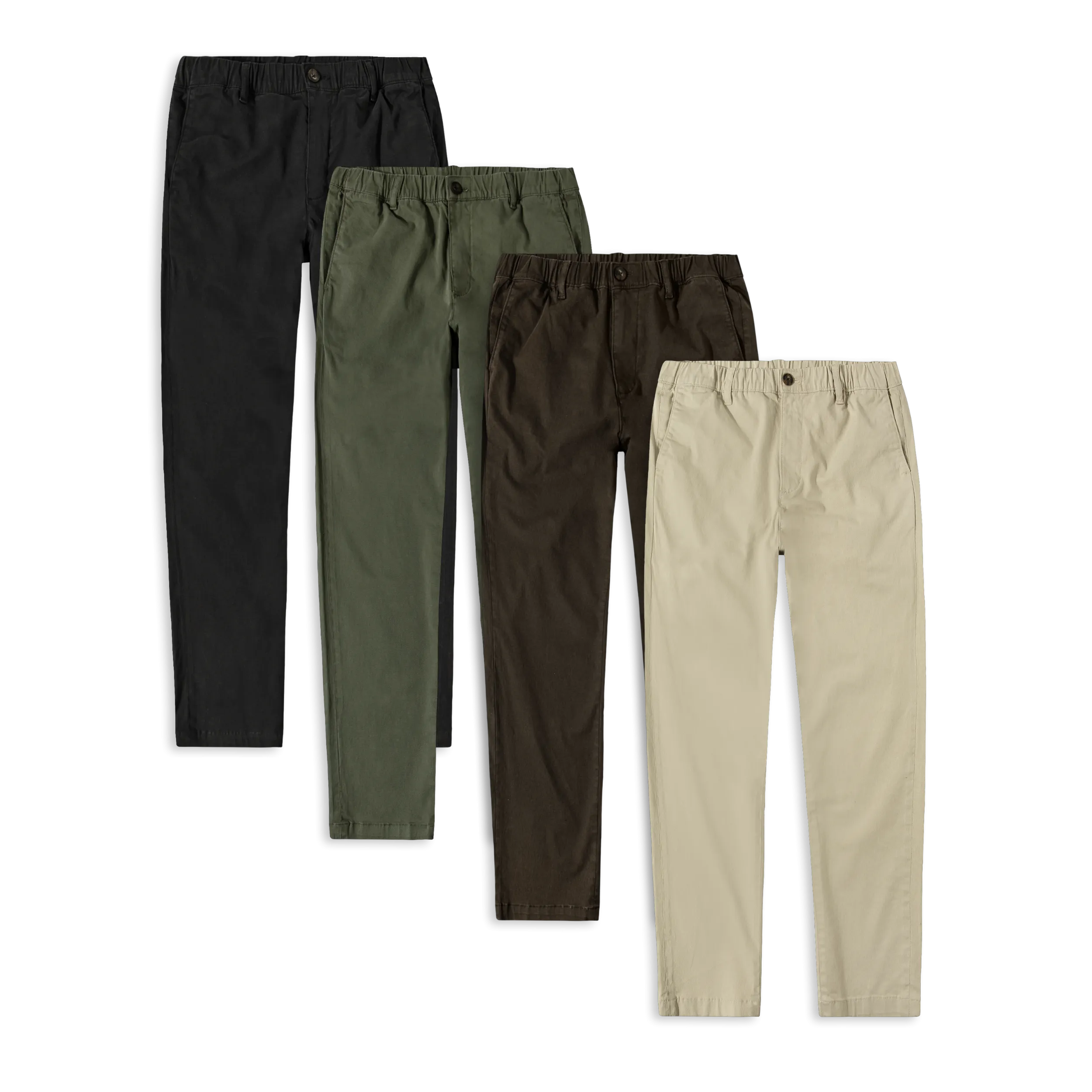 Relaxed Stretch Chino Pant 4 Pack
