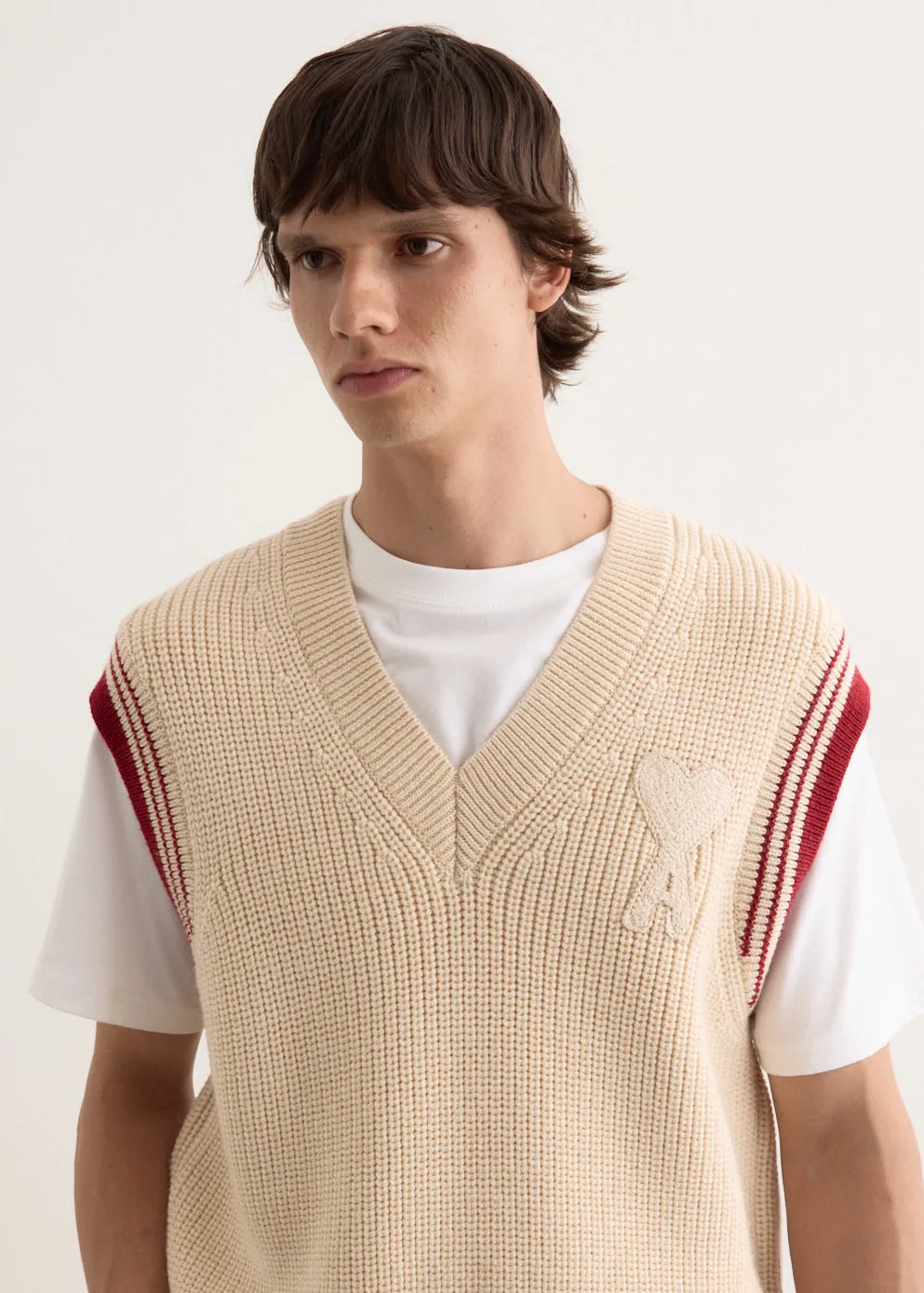Ribbed Sweater Vest