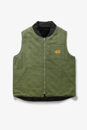 Service Works Olive Green Canvas Vest