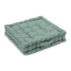 Silana Cushion [Light green grey]