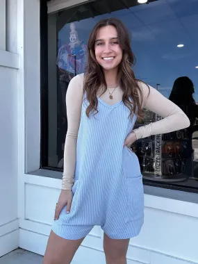 Simply Ribbed Romper