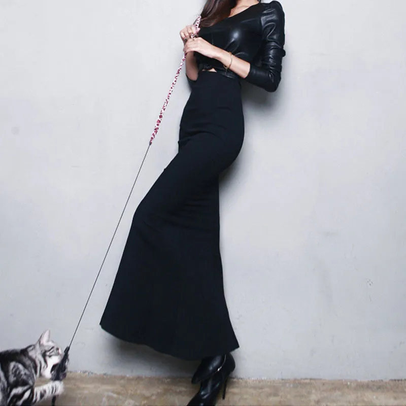 Skinny Mermaid Maxi Skirt