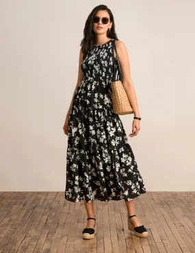 Smocked Bodice Maxi Dress - Sale