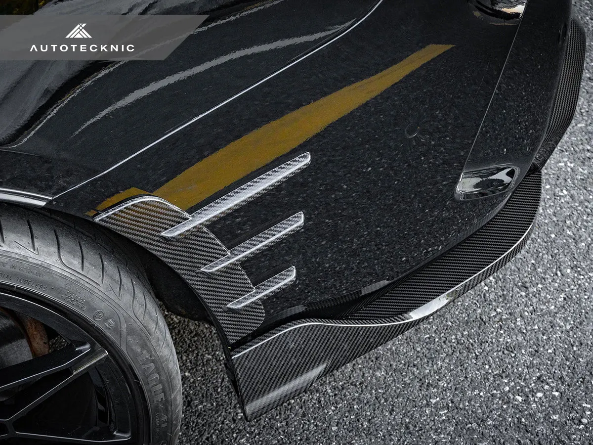 SQ-Aero Dry Carbon Rear Fender Arch Trim Set - G22/ G23 4-Series