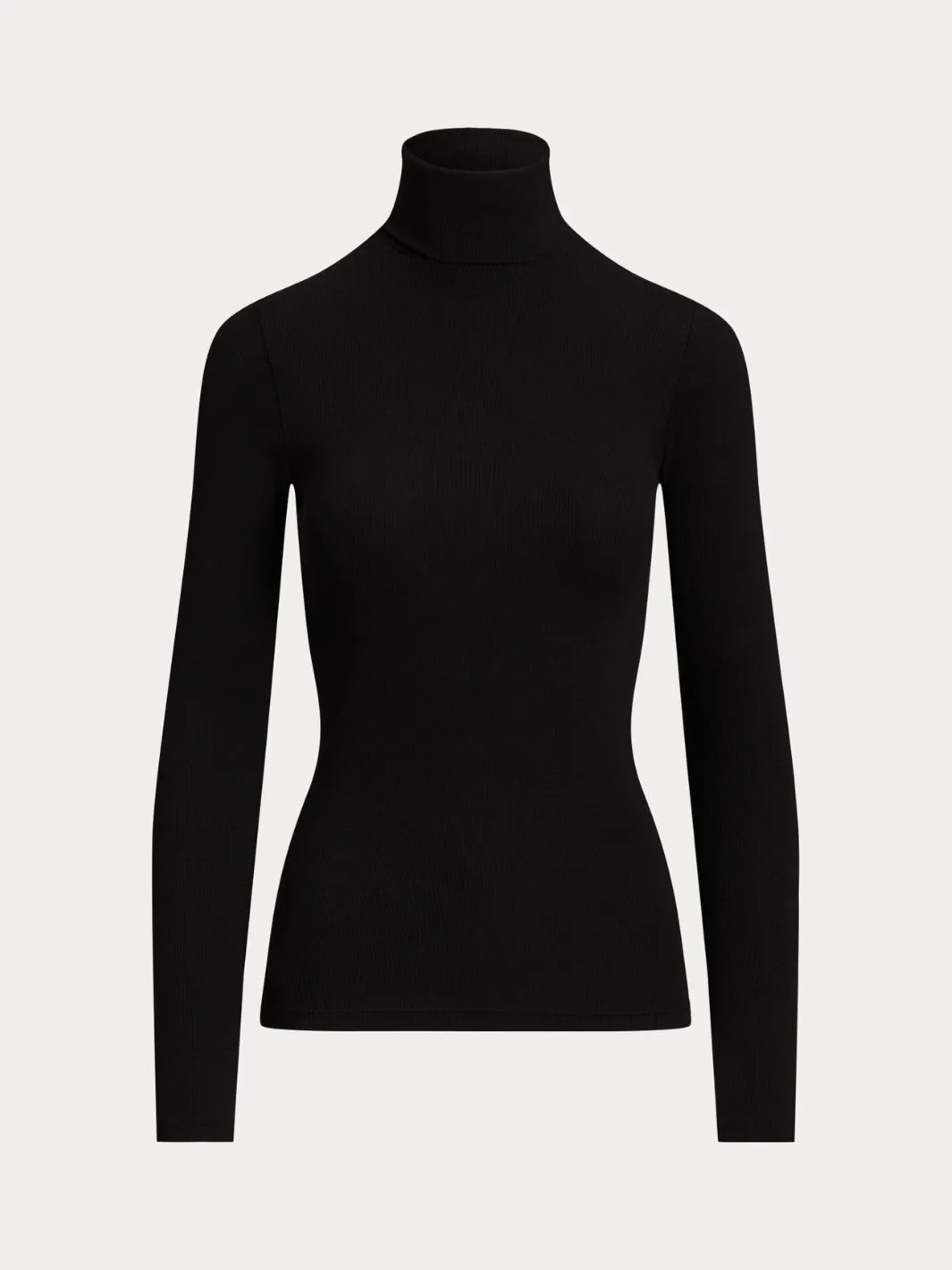 STRETCH RIBBED TURTLENECK Sort