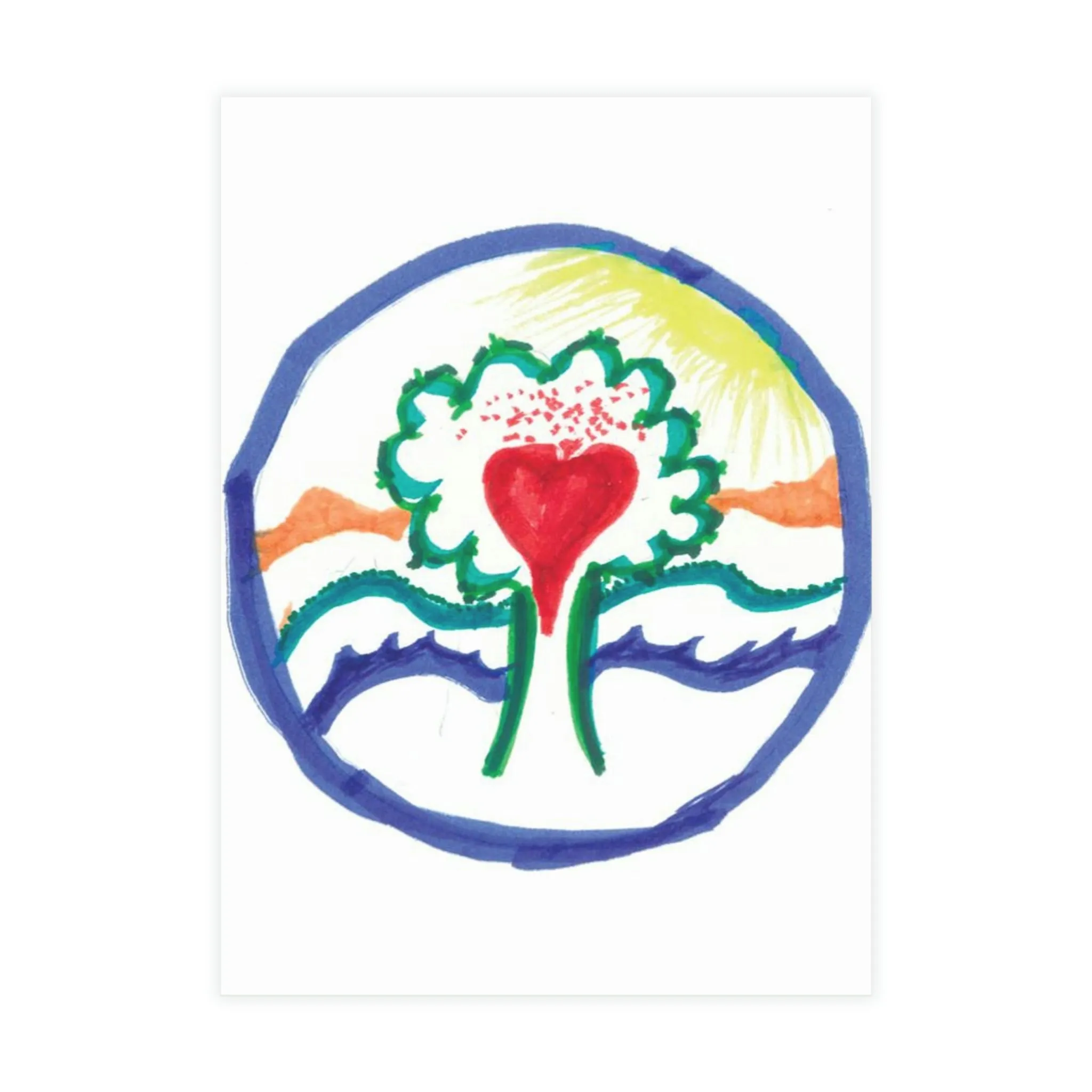 SUNSHINE TREE CHILDREN'S THANK YOU CARD