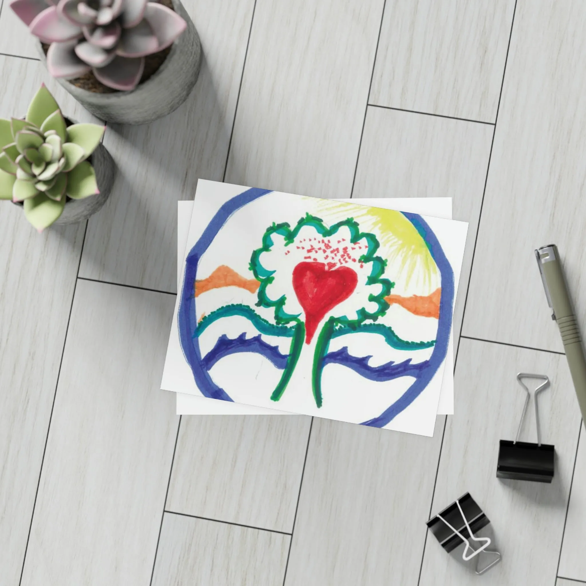SUNSHINE TREE CHILDREN'S THANK YOU CARD