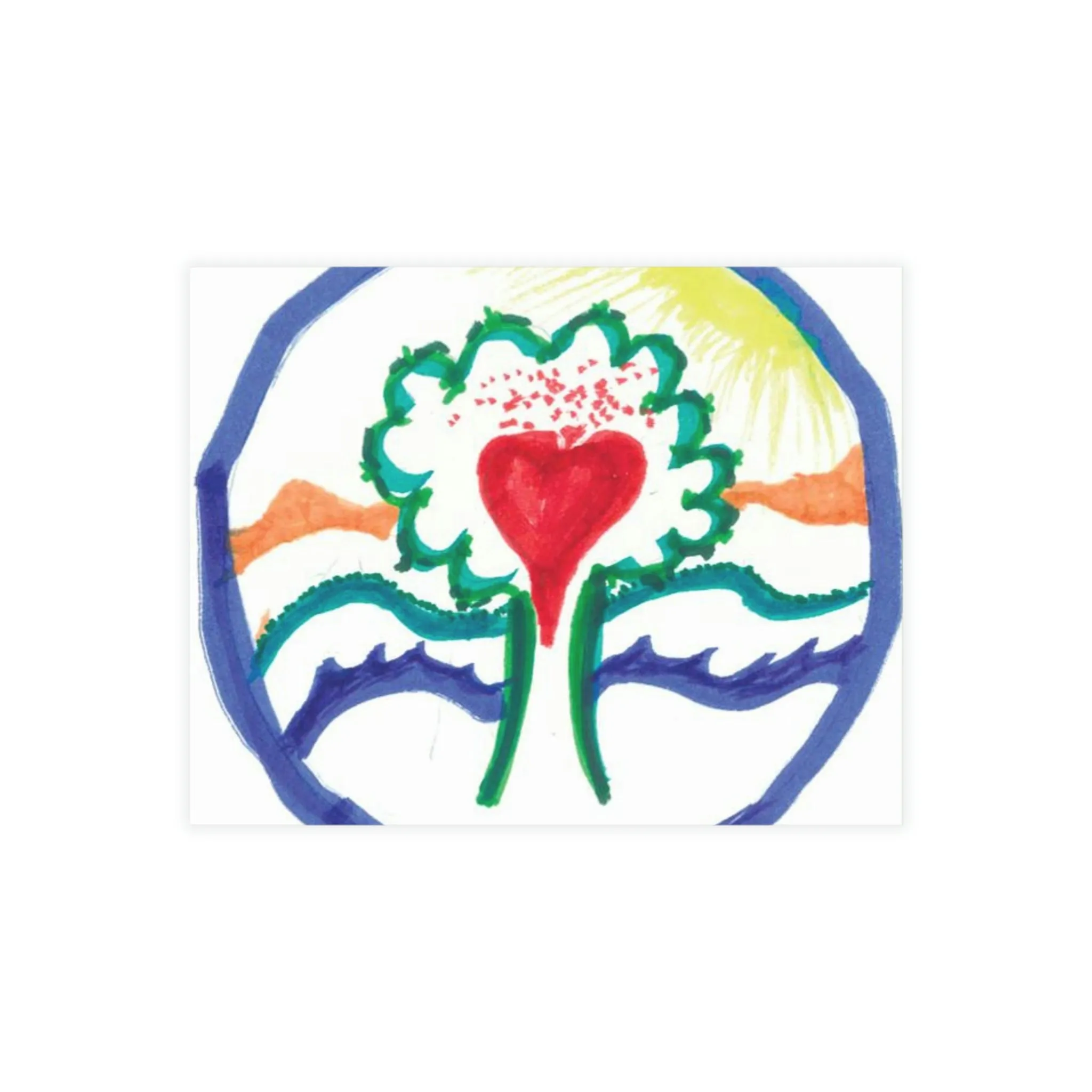 SUNSHINE TREE CHILDREN'S THANK YOU CARD