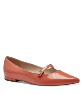 Tamaris Womens Orange Ballerina Flat Shoes - 1-22101-42