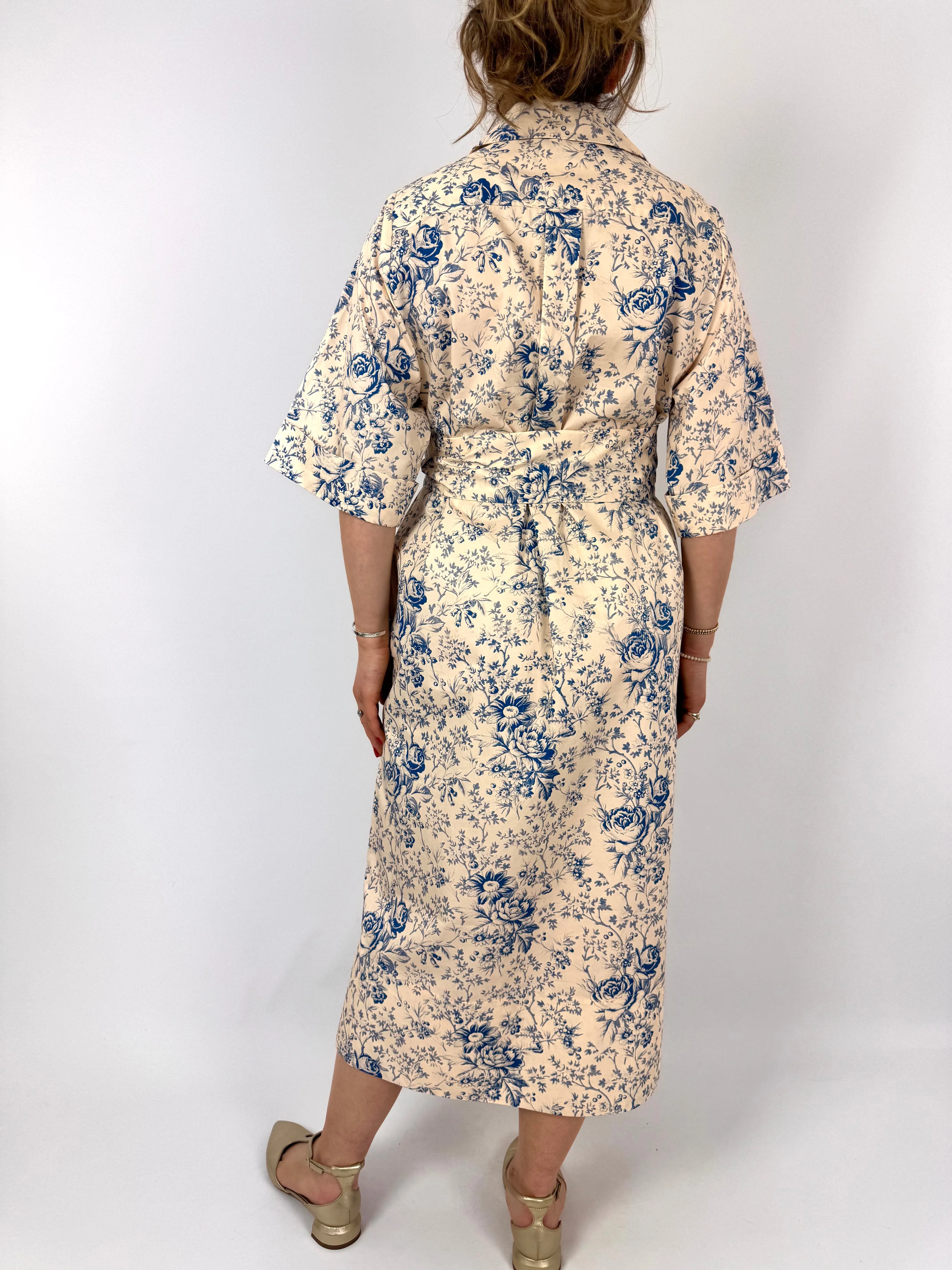 Tapis Noir Chloe Dress Blue