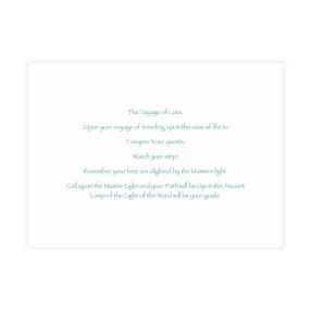 THE VOYAGE OF LOVE