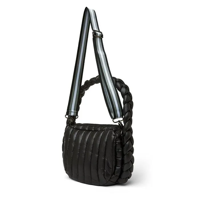 Think Royln - The Kelsie Bag in Shiny Black
