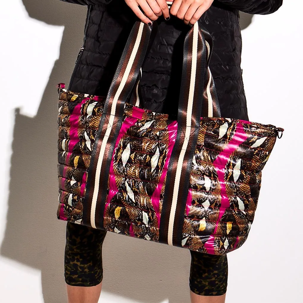 Think Royln - Wingman Medusa Fuchsia Tote Bag