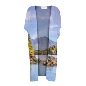 Tofino Inlet Short Sleeve Kimono Wrap