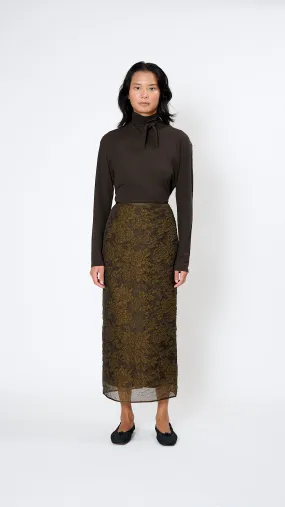Uka Skirt in Brown