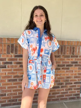Umgee Beach Happy Romper