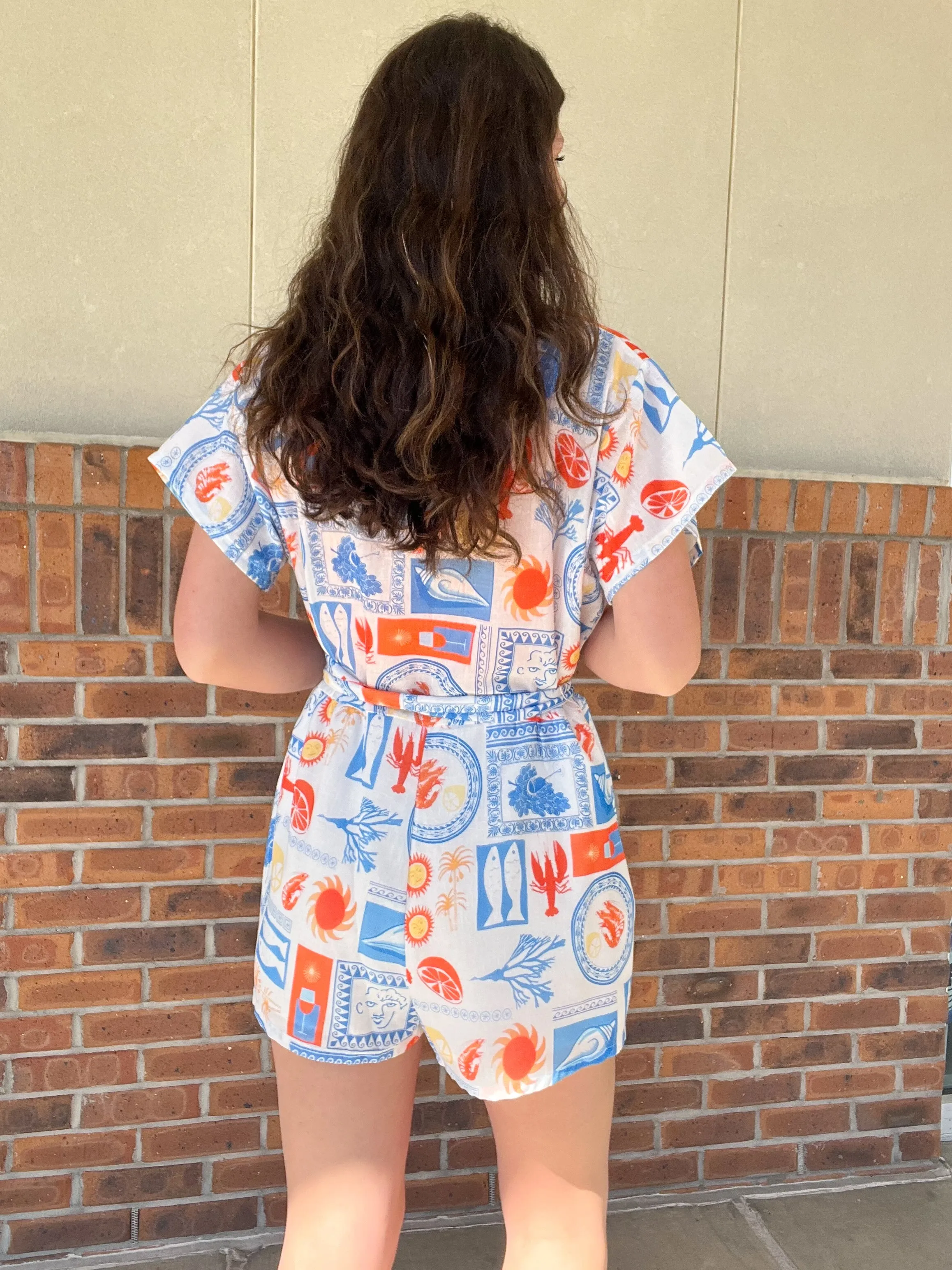 Umgee Beach Happy Romper