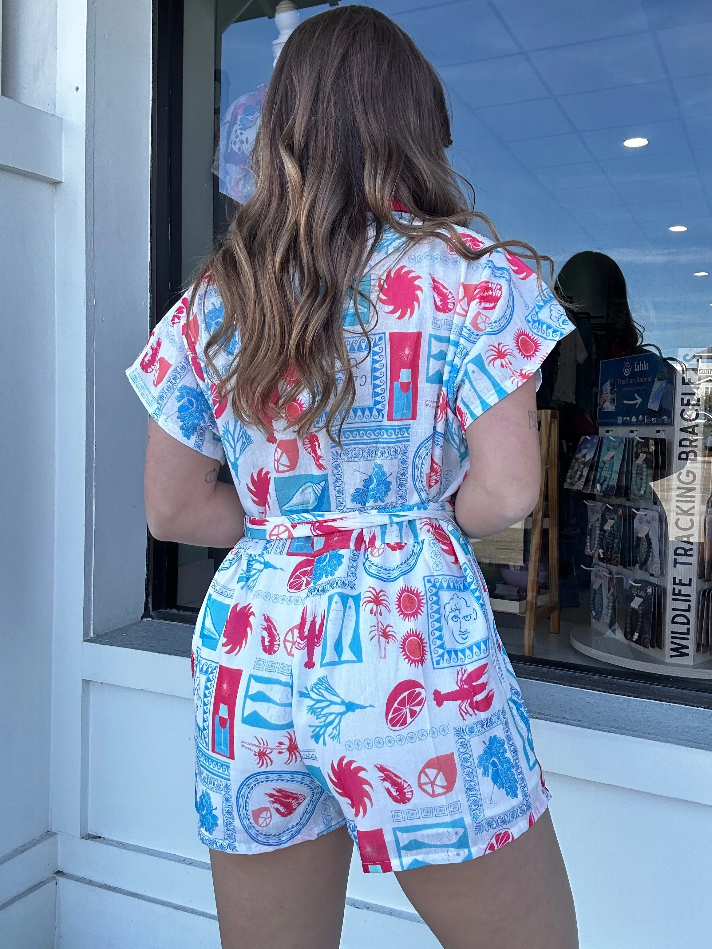 Umgee Beach Happy Romper