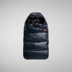 Unisex kids' baby sleeping bag Kay in blue black